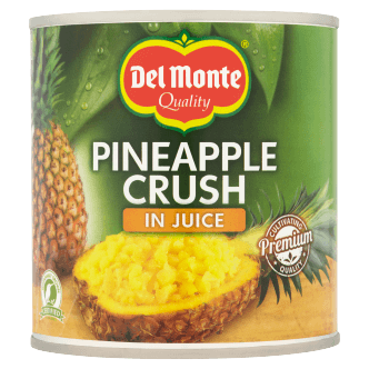 6 x Del Monte Piña Triturada en su Jugo 432g