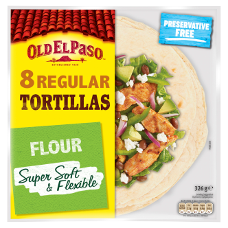12 tortillas de harina Old El Paso 326 g