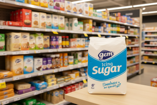 Gem Icing Sugar 3kg | Case of 4 Bags