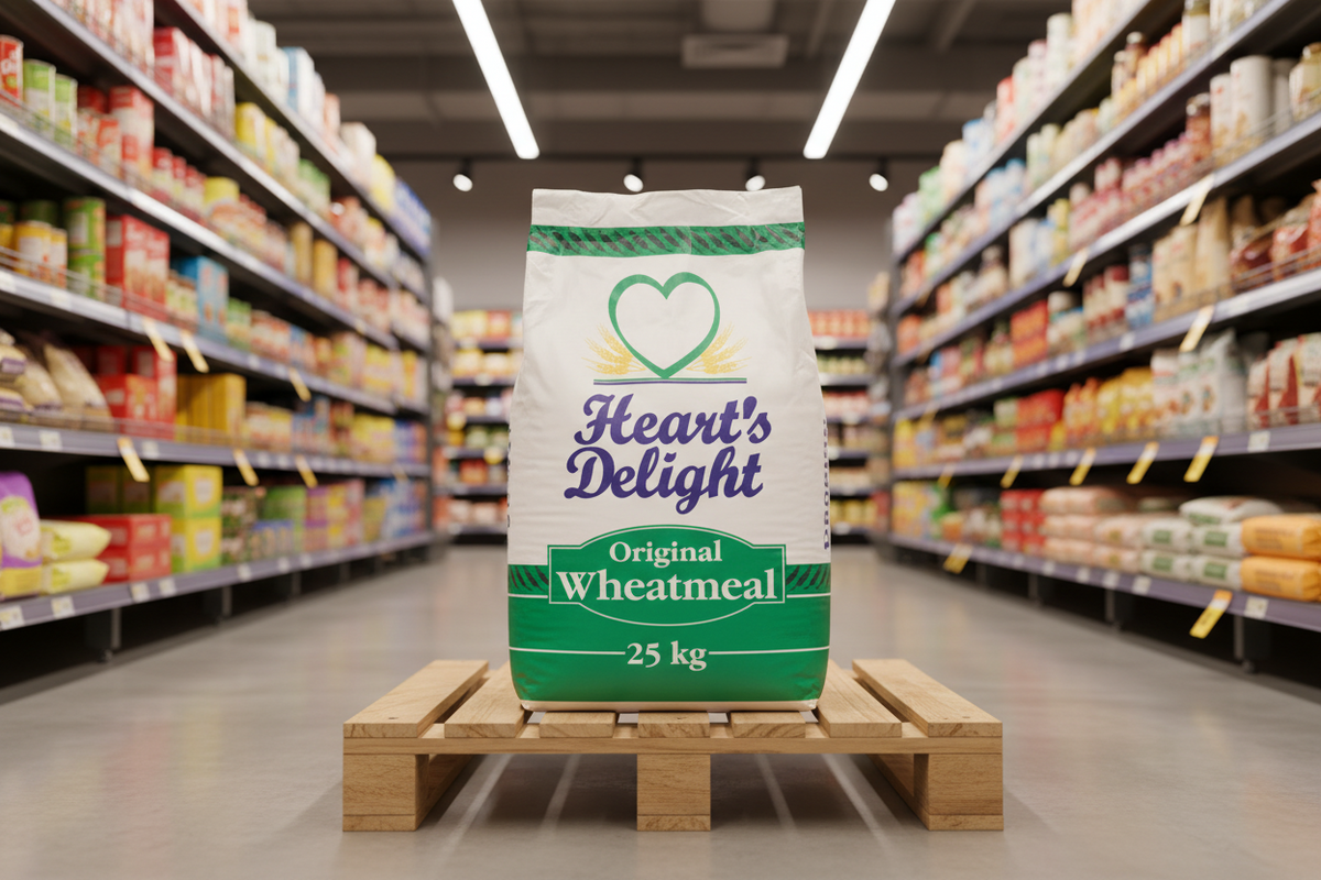 Hearts Original Wheatmeal 25Kg
