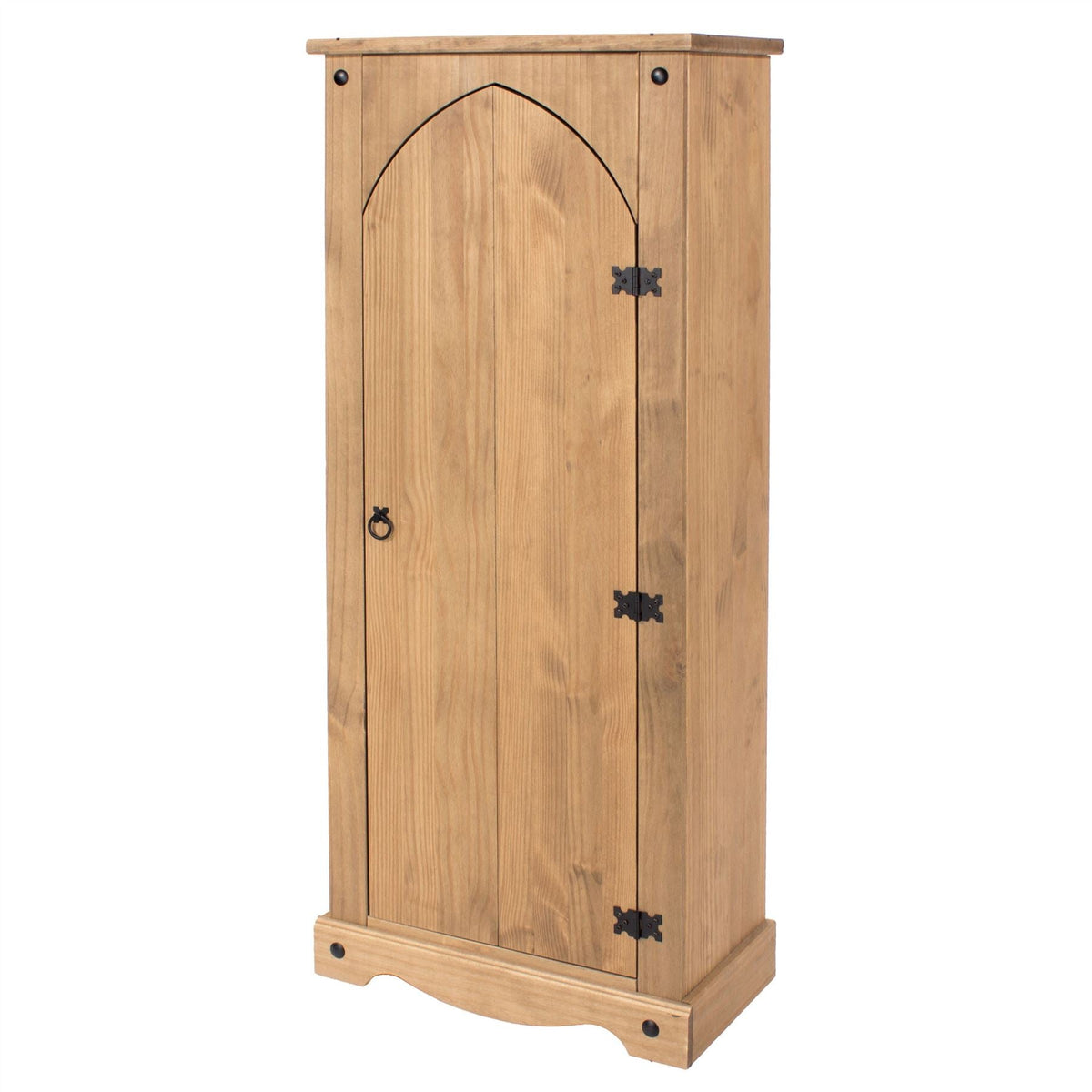 Corona Antique Waxed Pine Vestry Cupboard