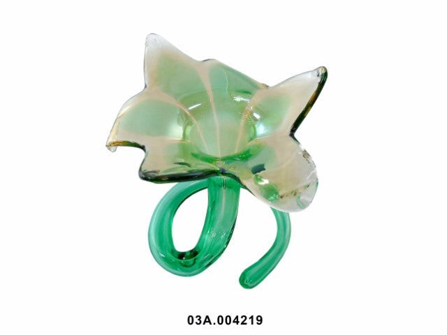 VIDRO T.MURANO - GLASS FLOWER 20CM