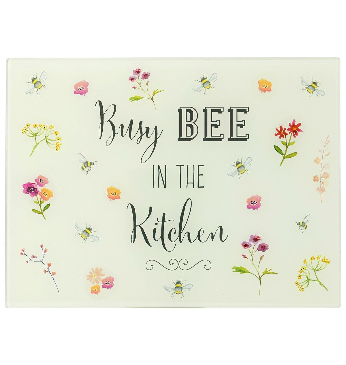 Bee Happy Glass Worktop Saver