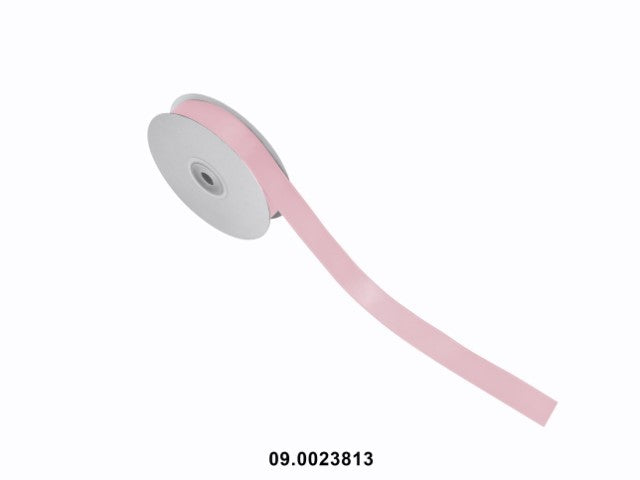 ROLO DECORATIVO COR ROSA CLARO 19MM X 25M