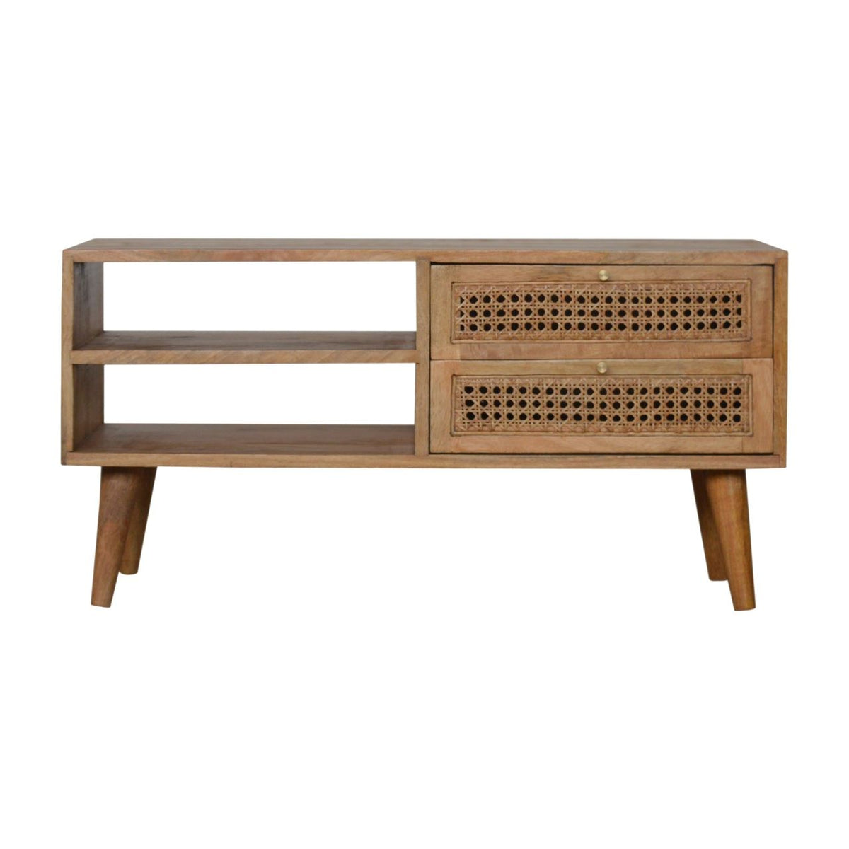 Artisan Rattan Media Unit