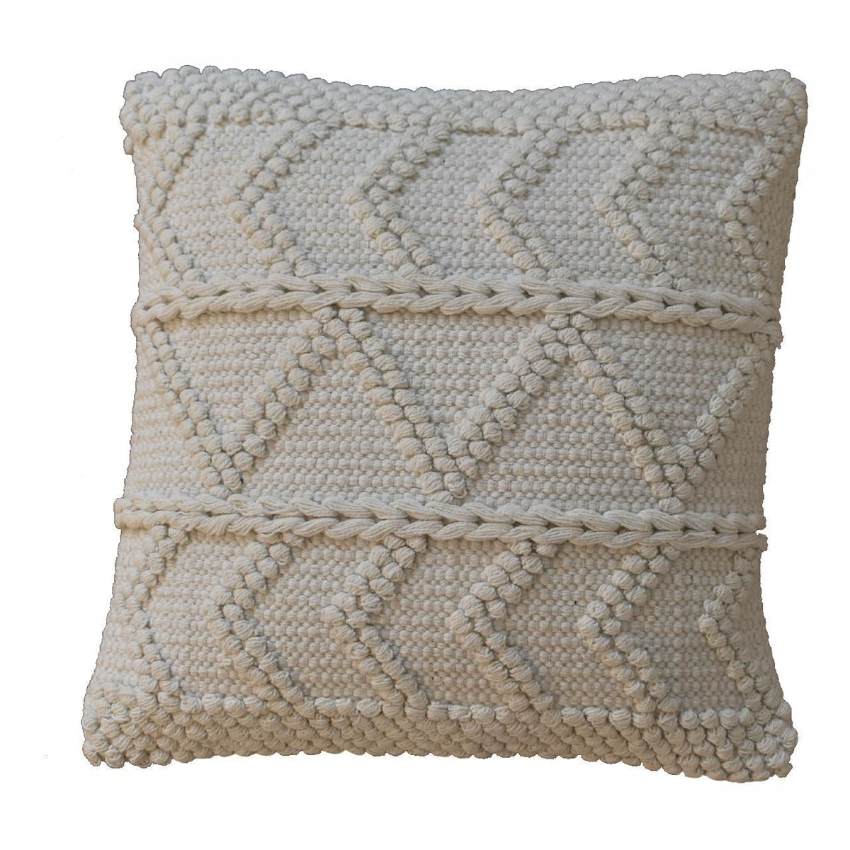 Artisan Alda Cushion - Natural White