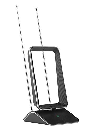 One For All SV9465 Tiltable Amplified Indoor Aerial with Automatic Gain Control UK Plug