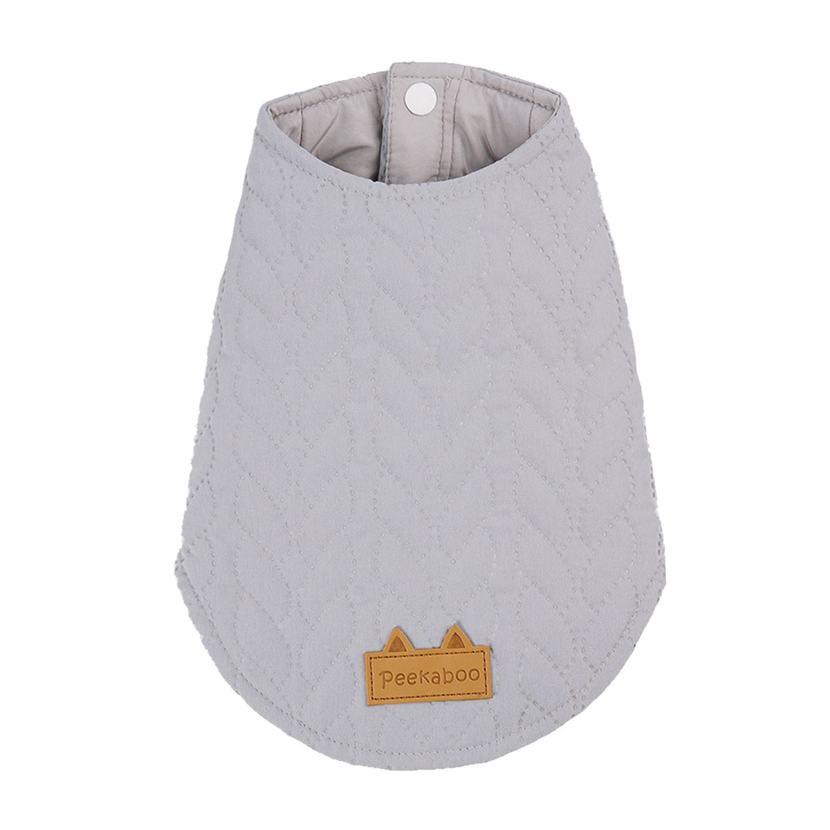 Autumn And Winter Warm Jacquard Button Two-piece Cotton Padded Clothes