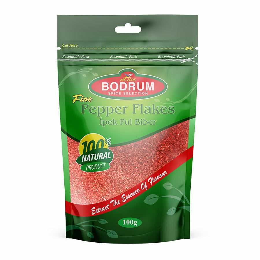 Bodrum Spice Fine Pepper Flakes (Ipek Pul Biberi) 100g