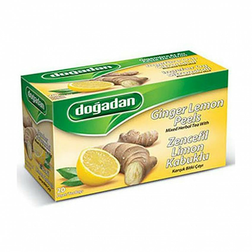 Dogadan Ginger Tea With Lemon 20 Tea Bags