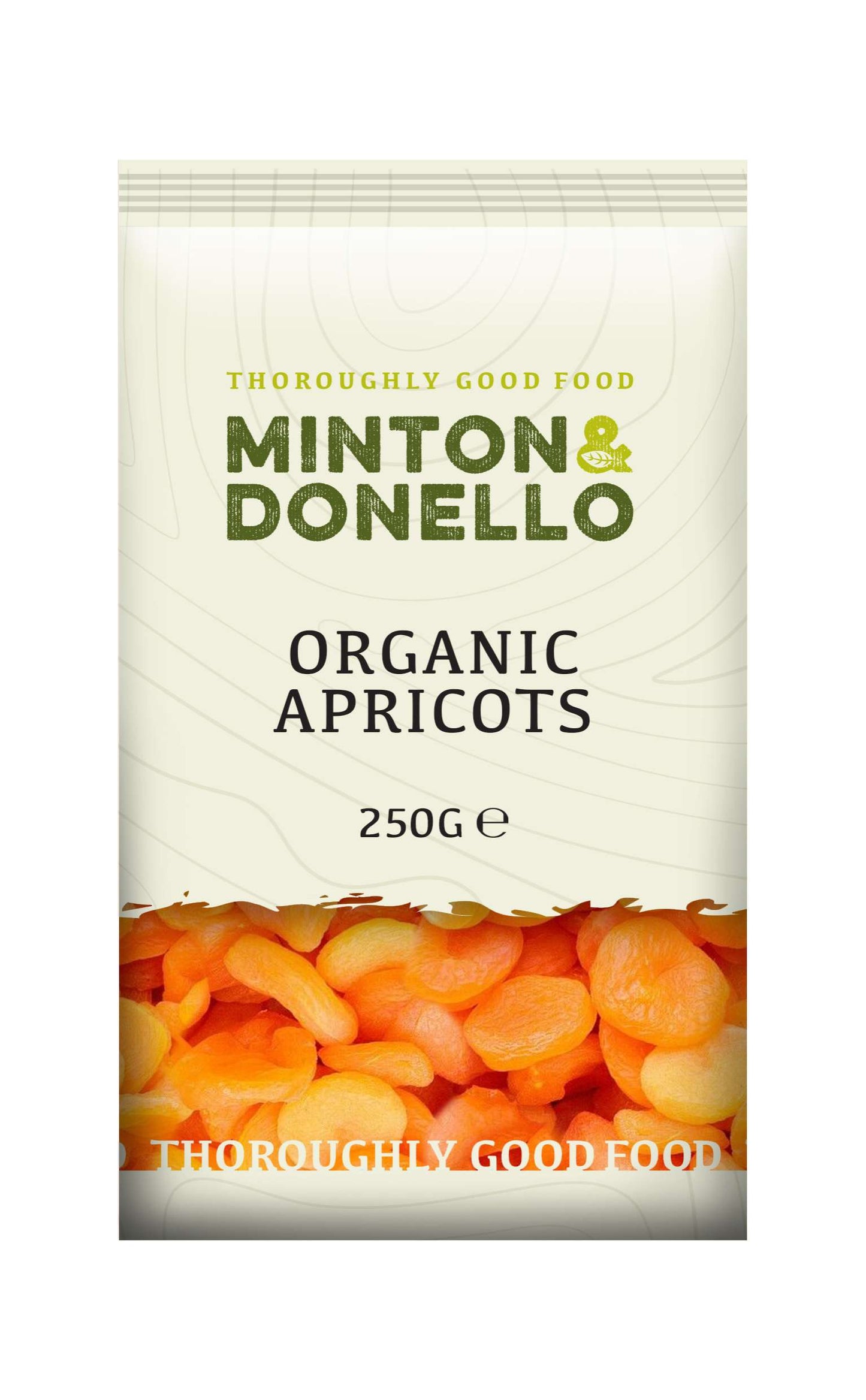 6 x Minton & Donello Organic Apricots 250g | Bulk Pack