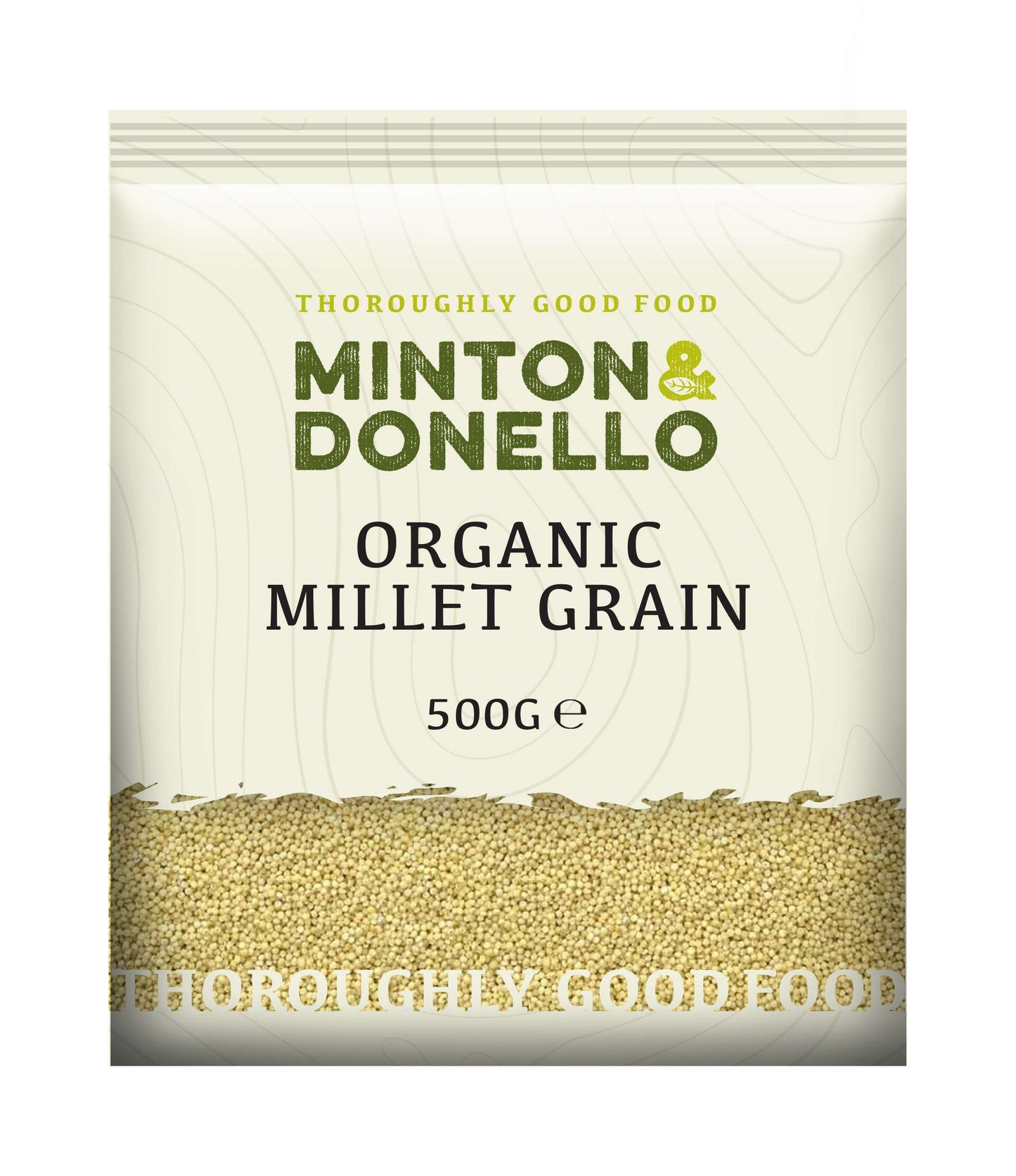 6 x Minton & Donello Bio Hirse geschält - 500g