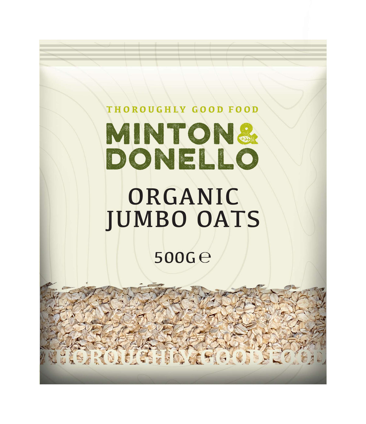 6 x Avena Jumbo Ecológica Minton & Donello - 500g