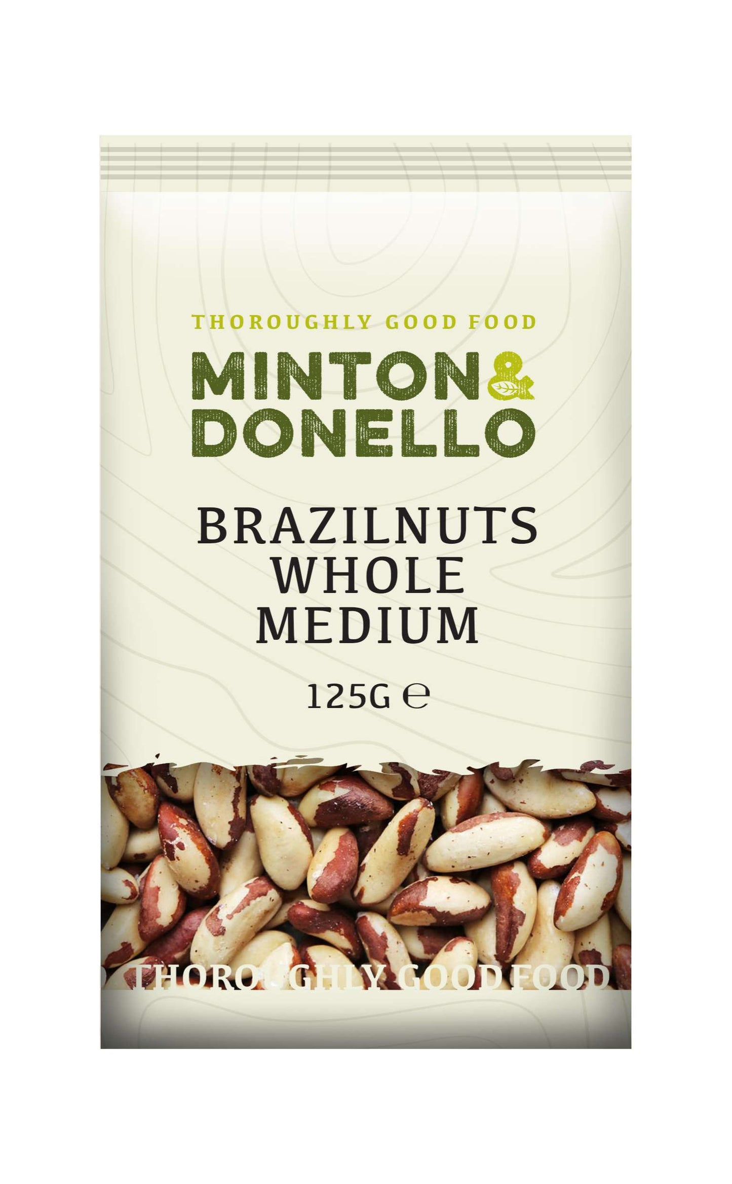 6 x Minton & Donello Paranüsse ganz mittelgroß - 125g