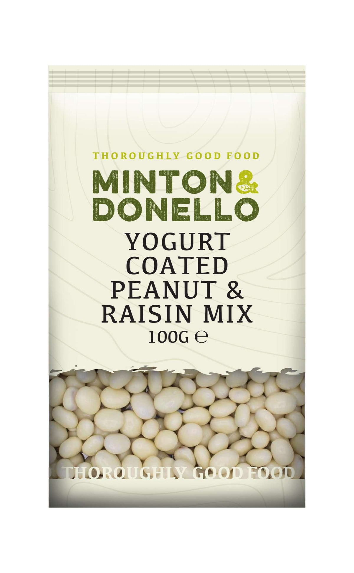 6 x Minton & Donello Joghurt-Erdnuss-Rosinen-Mix - 100g