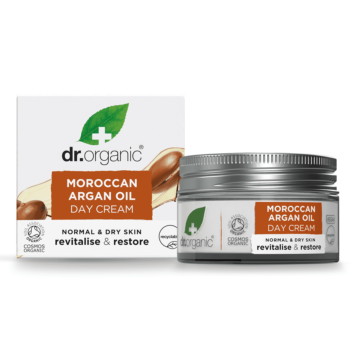 Dr Organic Marokkanisches Arganöl Tagescreme - 50ml