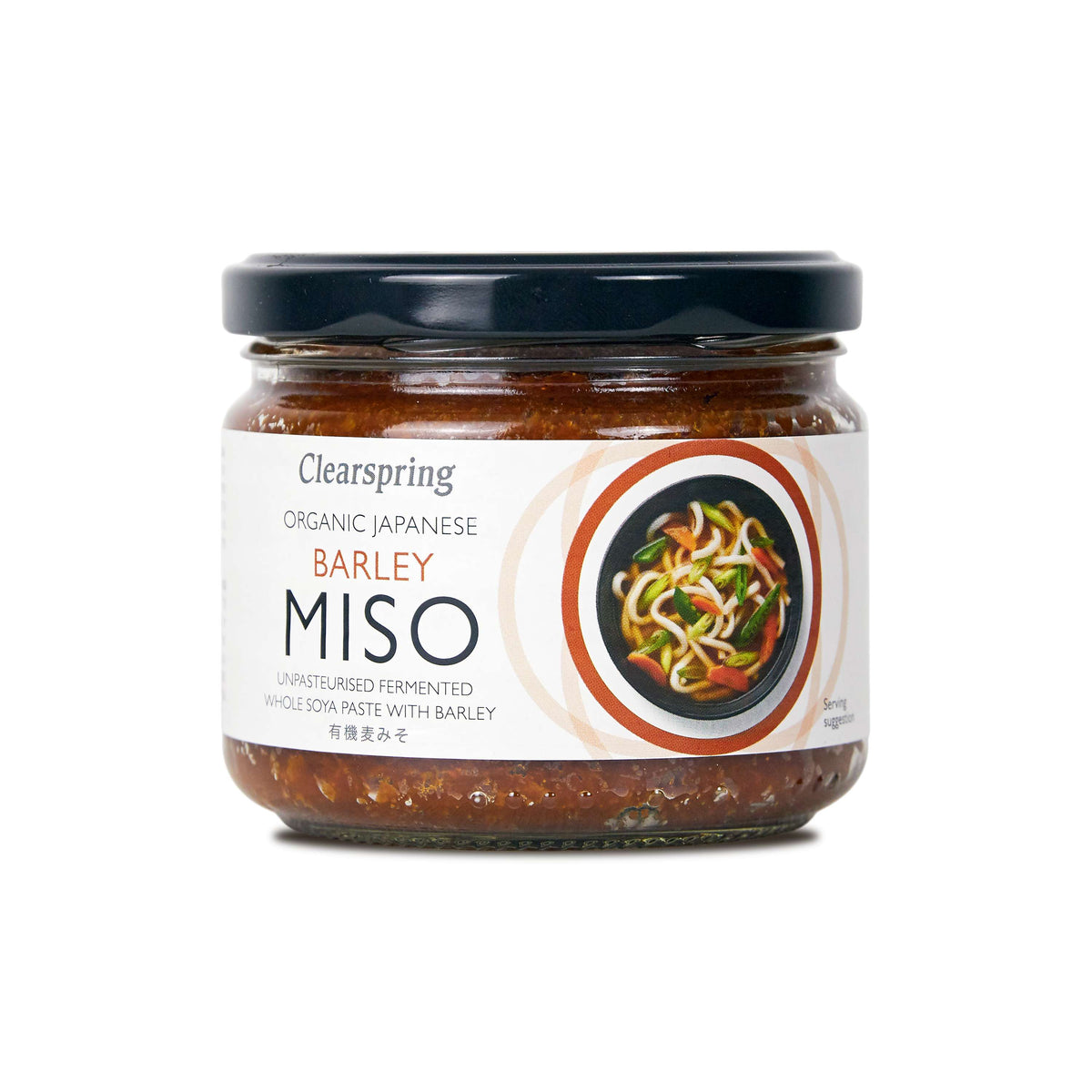 Clearspring Miso - Cebada - Tarro (sin pasteurizar) Ecológico - 300g
