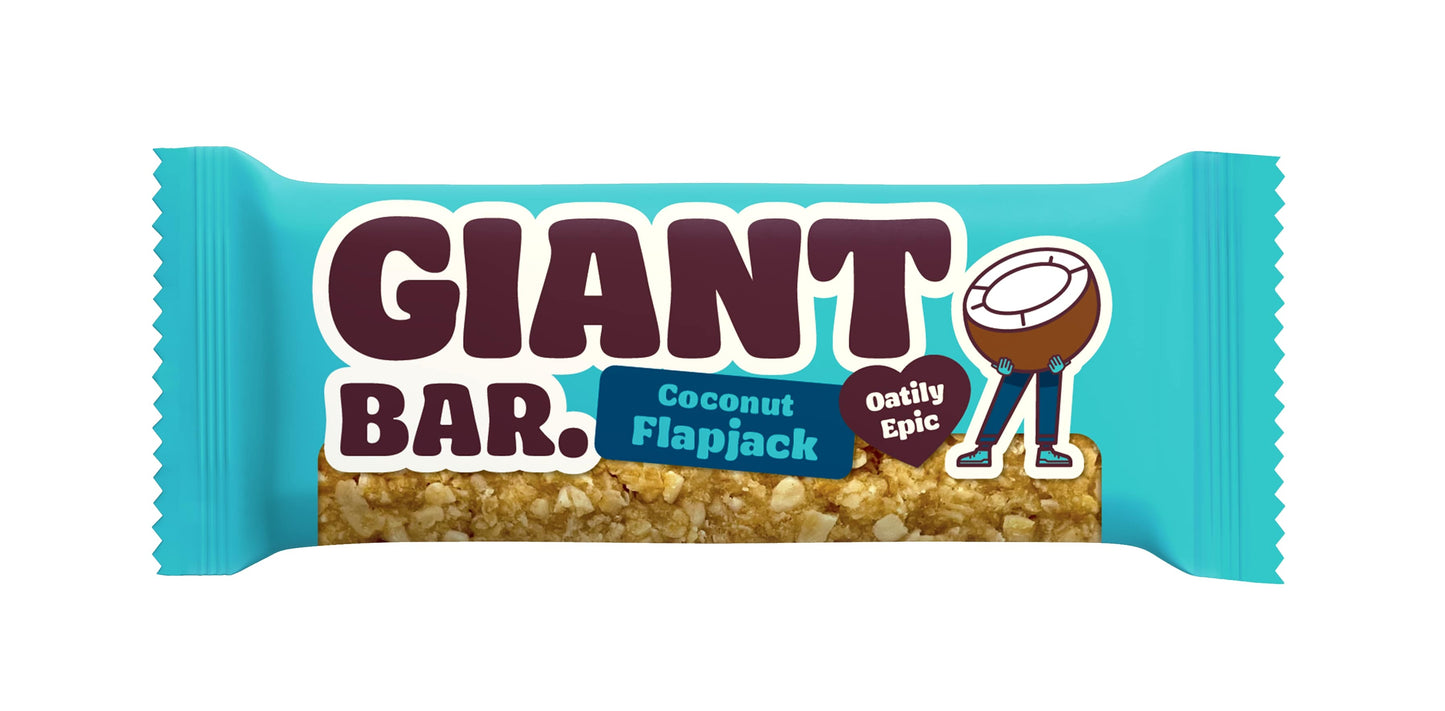 20 x Ma Baker Giant Bar Kokosnuss Flapjack - 90g