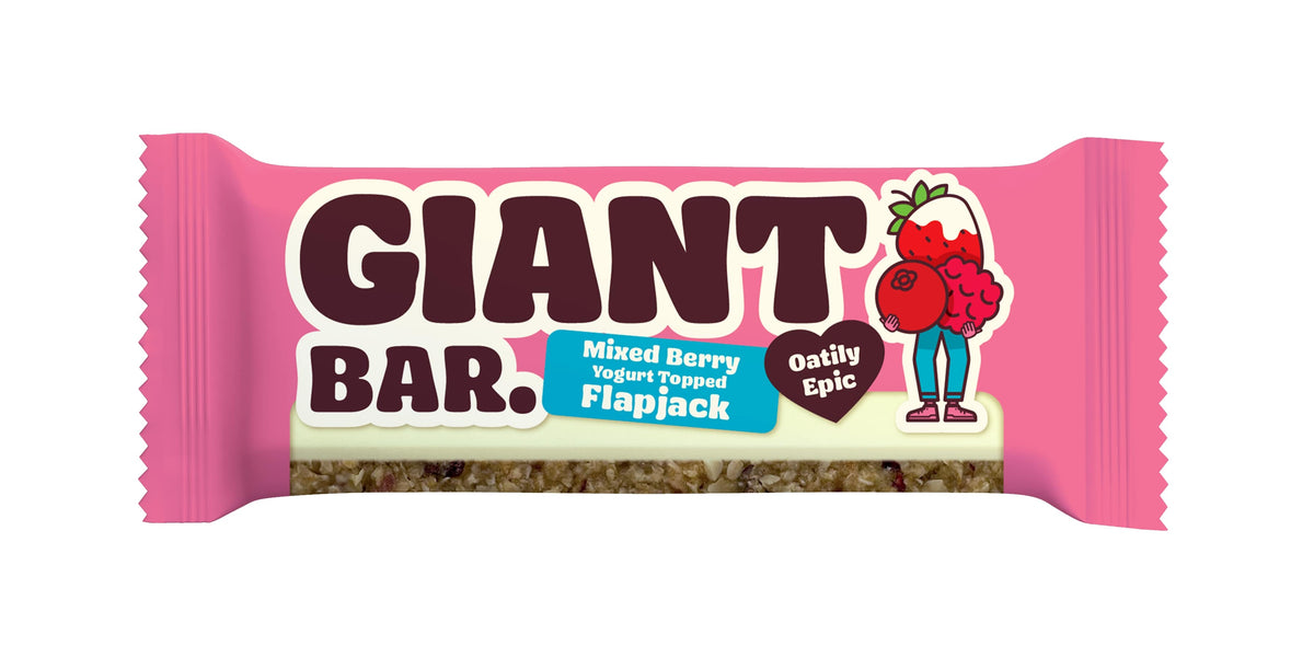 Ma Baker Giant Bar Beeren Joghurt Flapjack - 90g