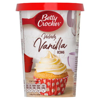 6 X Betty Crocker Vanille Zuckerguss 400G