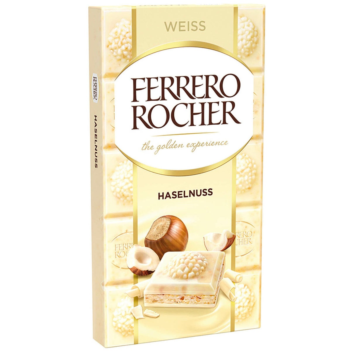8 x Ferrero Rocher Weiße Großtafel - 90g