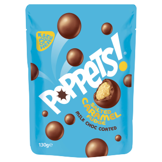 9 X Poppets Salted Caramel Beutel 130g