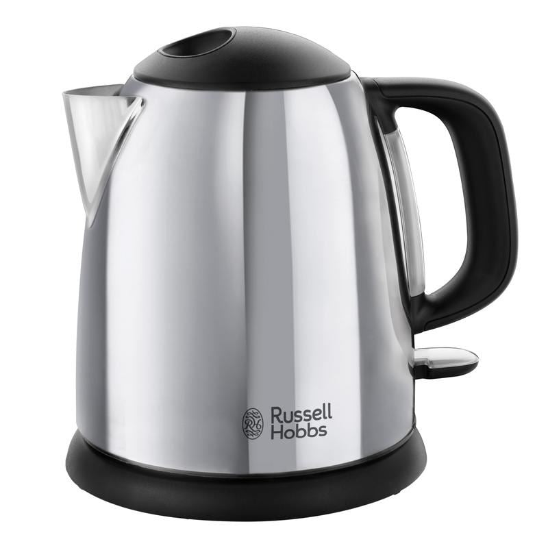 Russell Hobbs Classic Compact Stainless Steel Kettle UK Plug