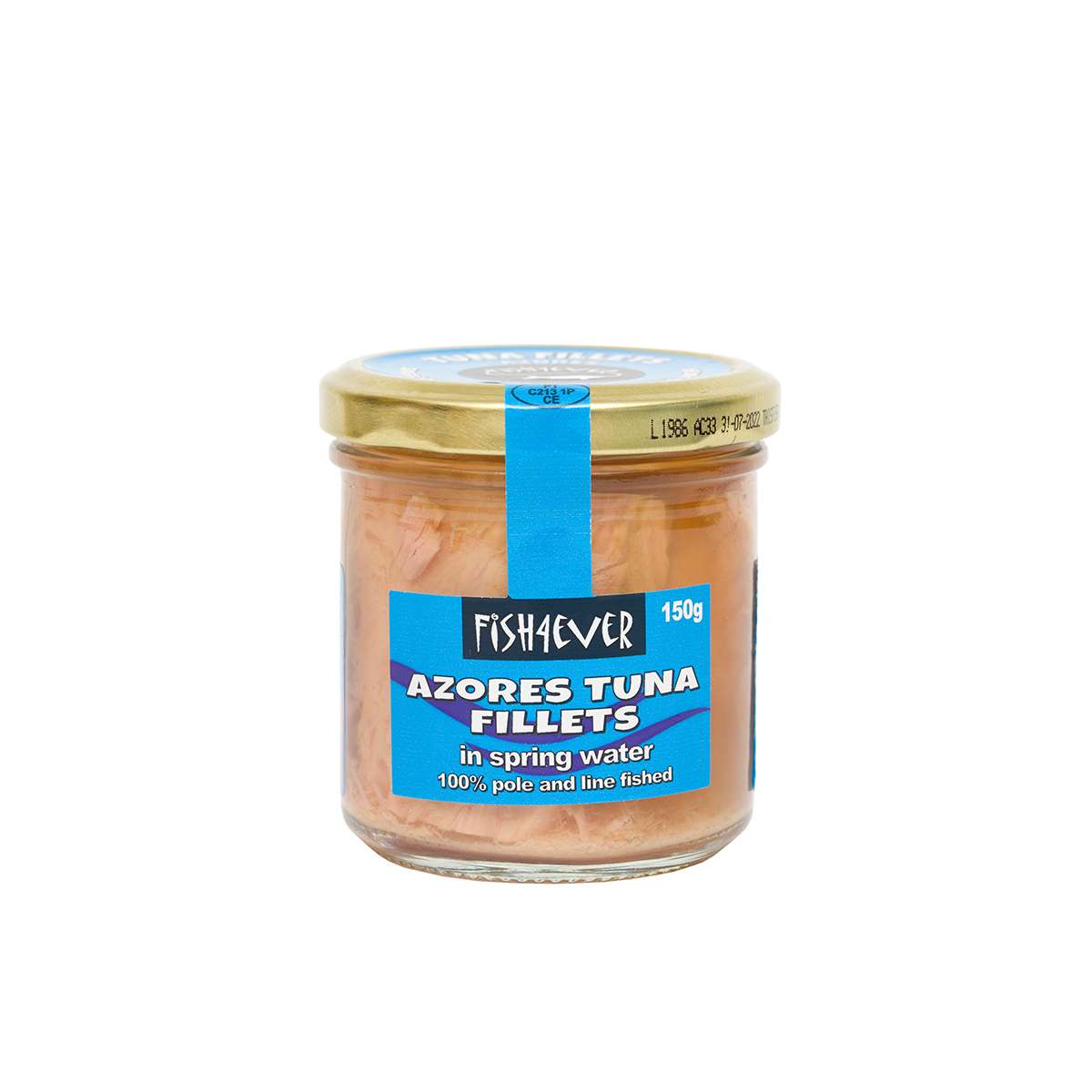 Fish4ever Azoren Thunfischfilets in Quellwasser – 150g