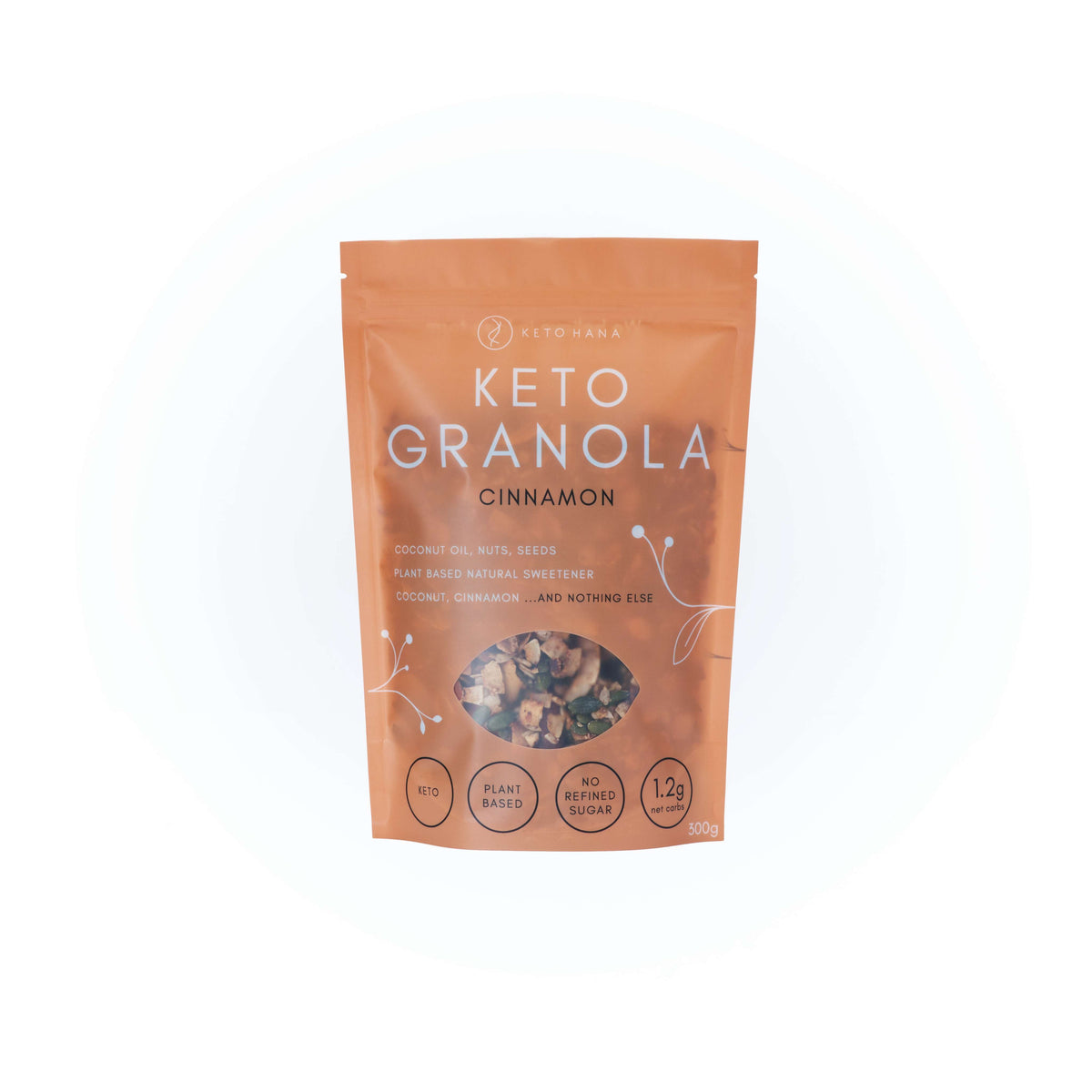 Keto Hana Zimt Keto Granola – 300g