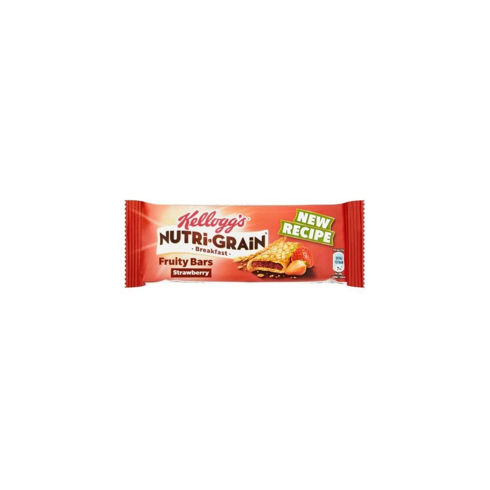 25 x Kellogg's Nutri-Grain Erdbeere 37G