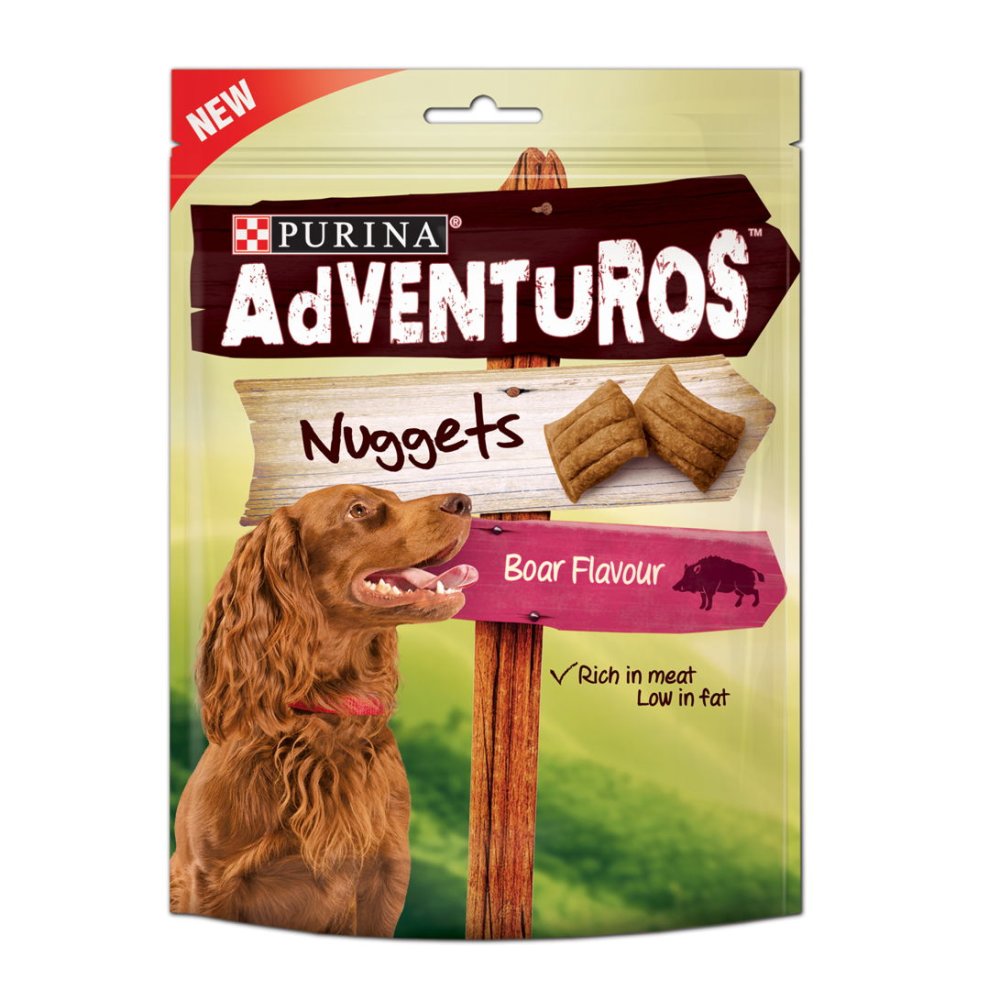 6 x Adventuros Nuggets Wildschweingeschmack 90G