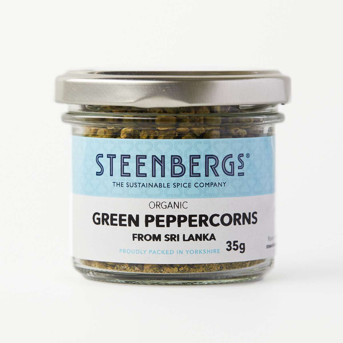 Steenbergs Pimienta Verde Ecológica en Grano - 35g