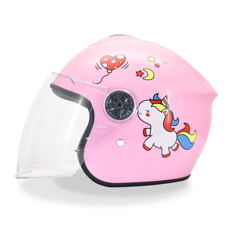 Children's Electric Battery Car Helmet Gray