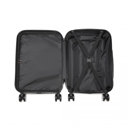 K1995L - Kono Hard Shell ABS Carry On Suitcase 20 Inch - Nude