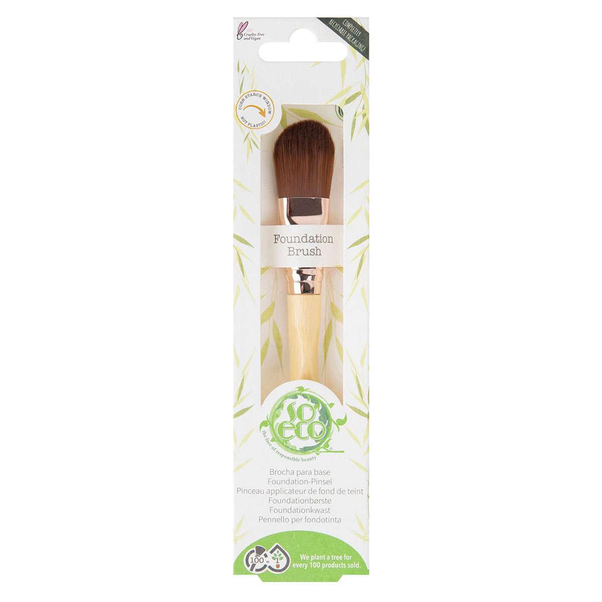 Brocha para base So Eco - 1 unidad