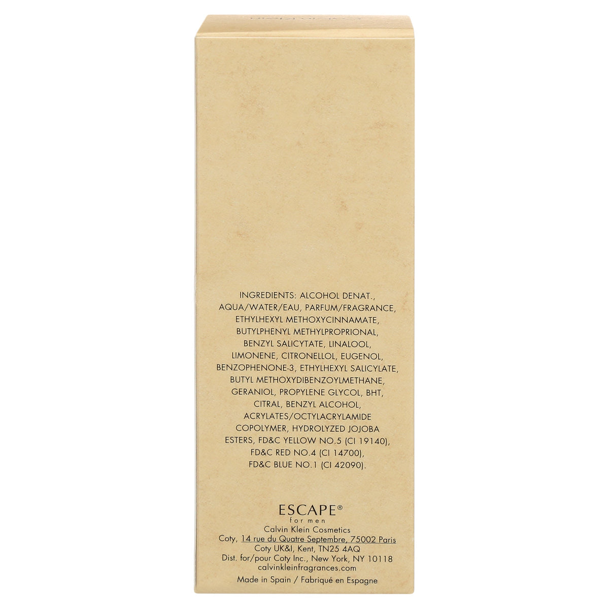 Calvin Klein Escape For Men Eau De Toilette-Spray 100ml