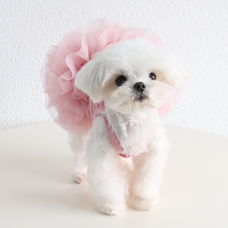 Dog Cat Pet Elegant Ballet Pettiskirt