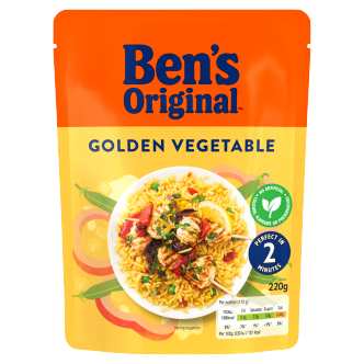 6 X Arroz con Verduras Doradas Ben's Original 220G
