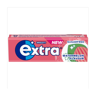 30 x Extra Watermelon Chewing Gum Sugar Free 10 Pieces - 10 STK