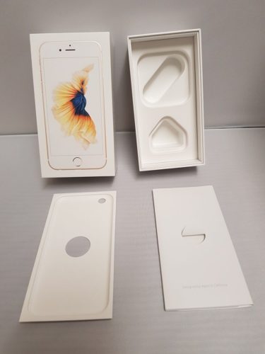 Apple iPhone 6s Gold Empty Phone Box