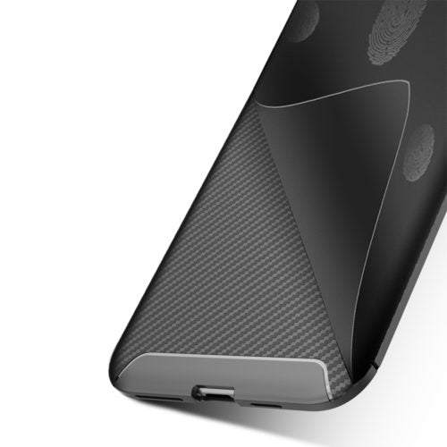 Carbon Fibre TPU Black Case - For iPhone 11 Pro