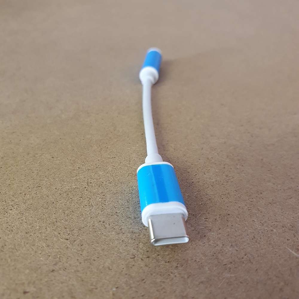 USB-C to 3.5mm Audio Adapter - White