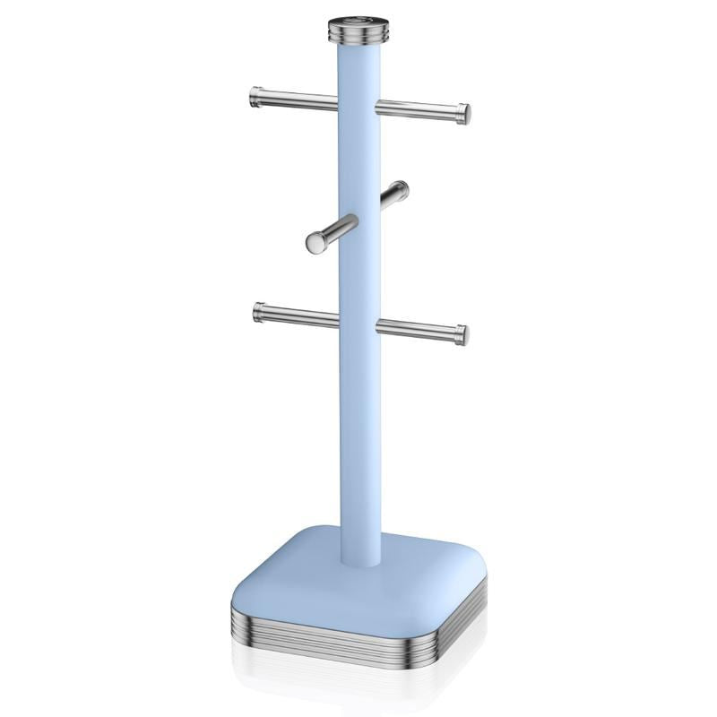 Swan Retro Mug Tree Blue