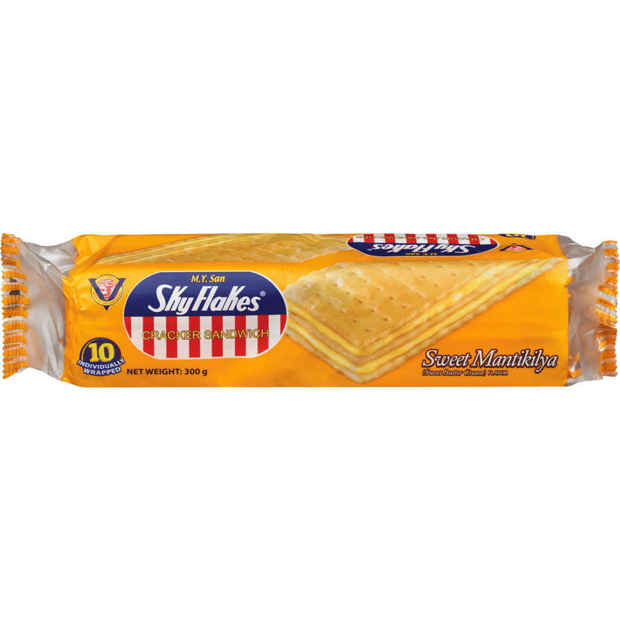 Sky Flakes Sweet Butter Cracker Sandwiches 300g