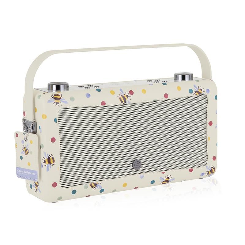Hepburn Voice Speaker Emma Bridgewater Polka Bee Radio