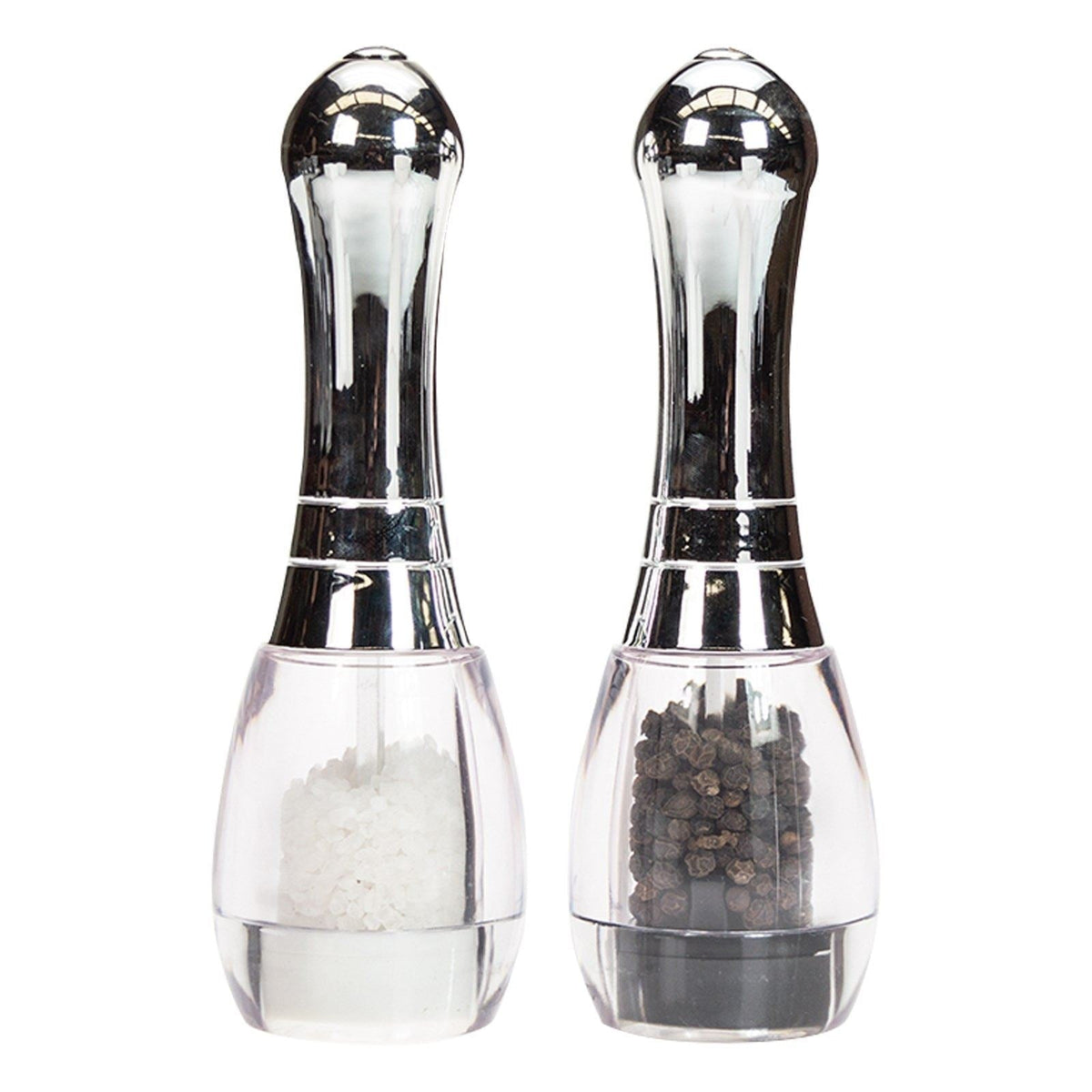 Chrome Skittle - Salt and Pepper Mill Set
