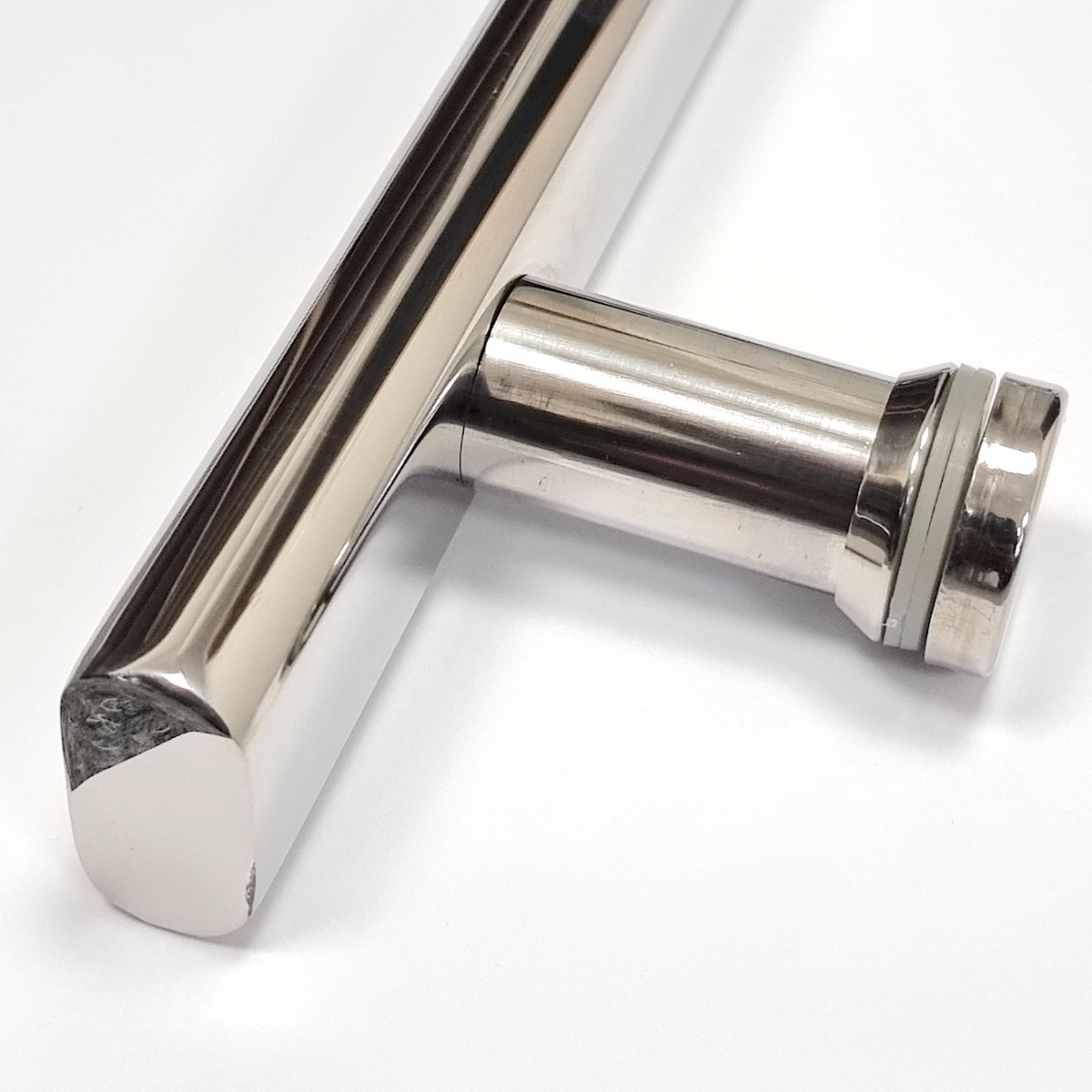 Shower Bath Door Handle Stainless Steel Chromed L-2