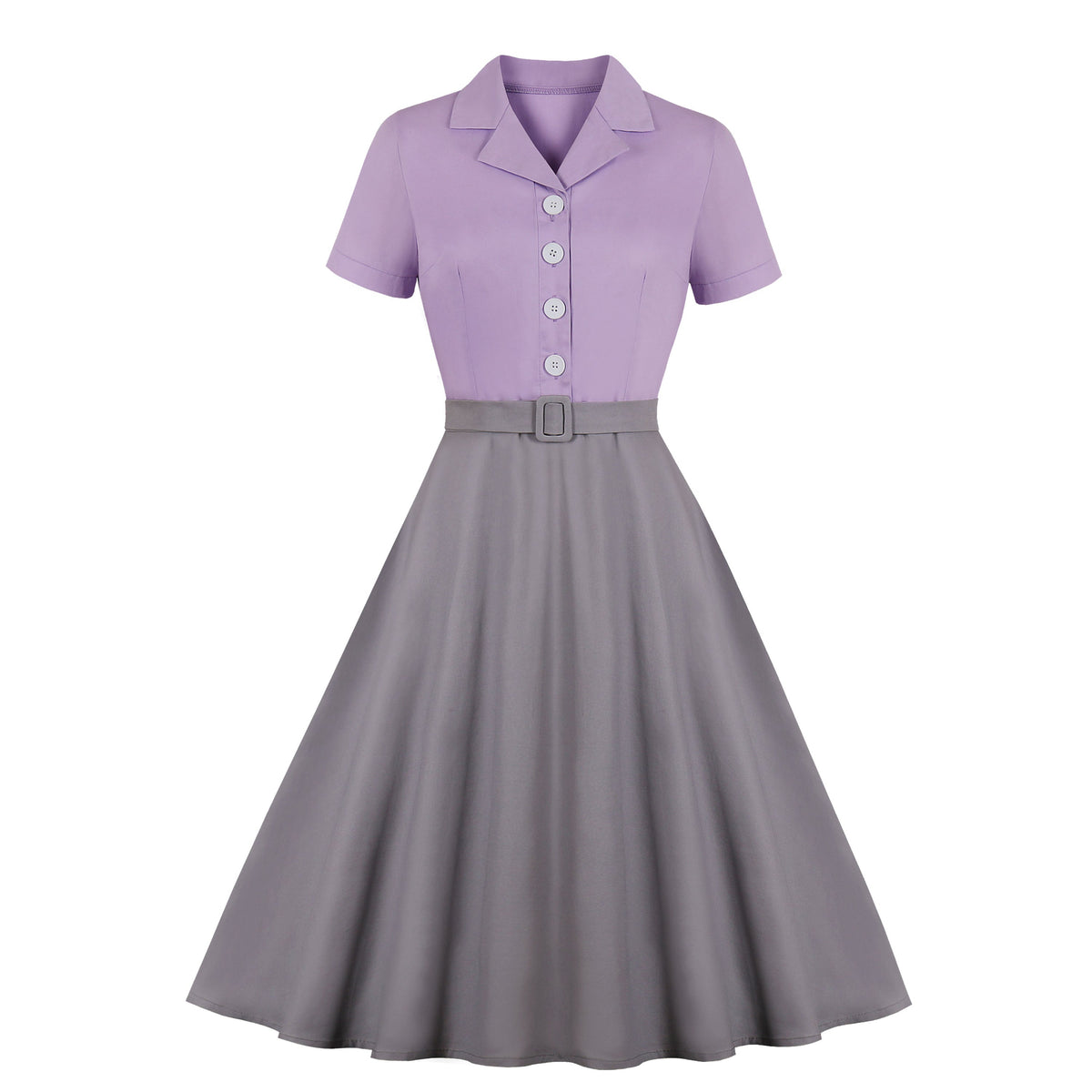 Patchwork big dress