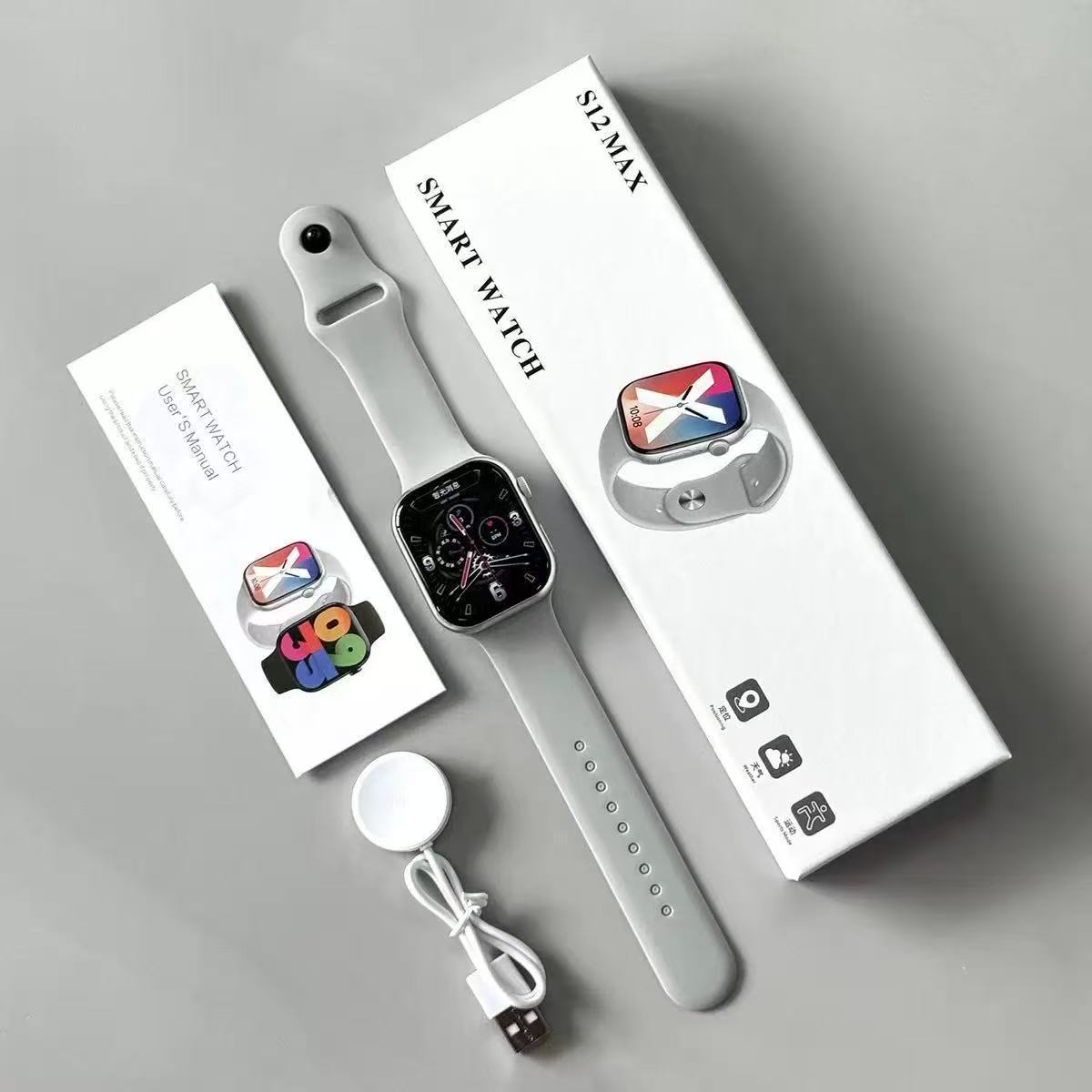 2.01" Smartwatch Bluetooth Call GPS Fitness Tracker Waterproof Smart Watch Universal