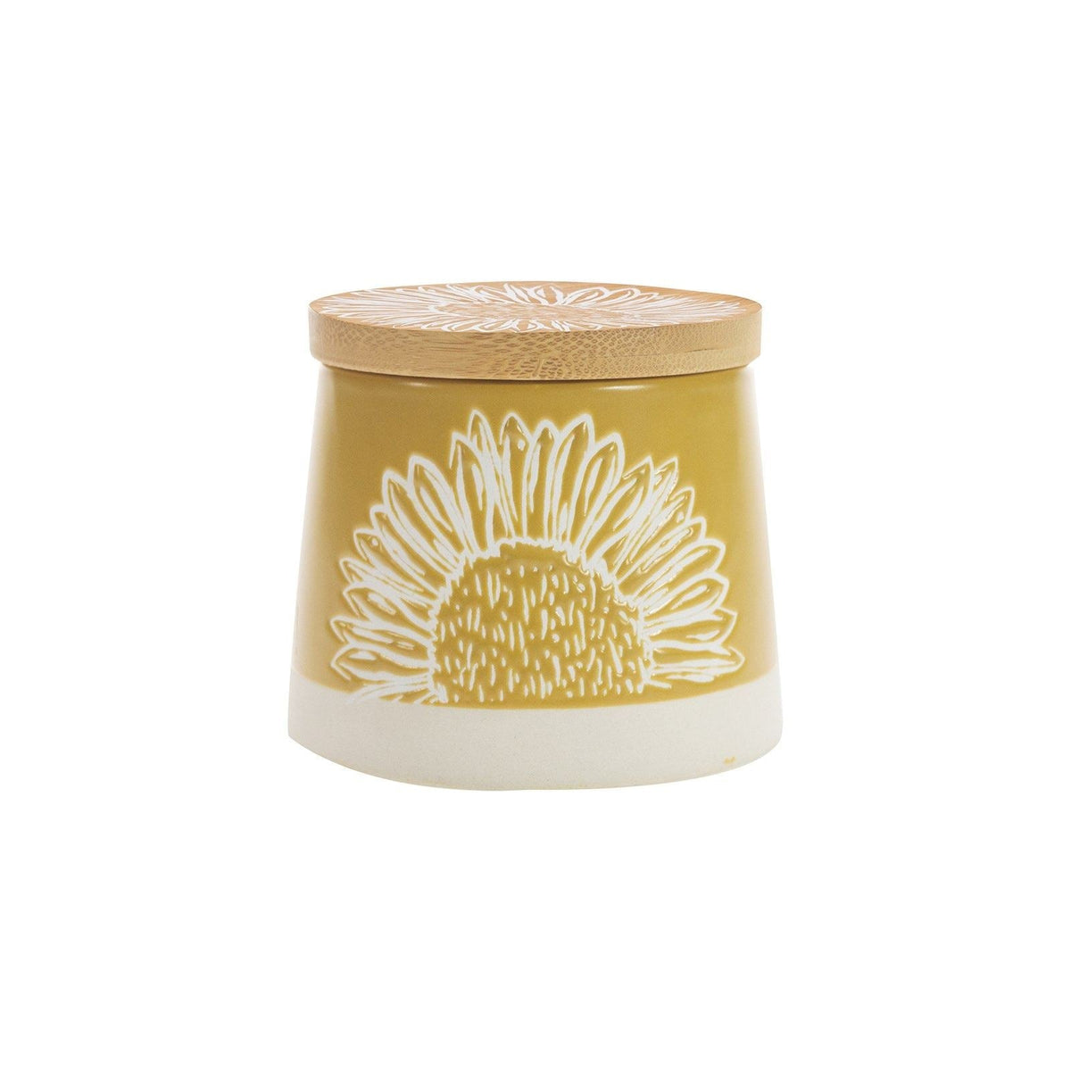 Artisan Flower Sugar Pot